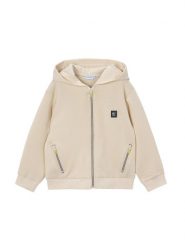 Mayoral Bluza 3442 Beżowy Regular Fit. Brązowe bluzy dla chłopców Mayoral, bez wzorów, z syntetyku, bez ramiączek, bez kaptura. Za 159.99 zł.