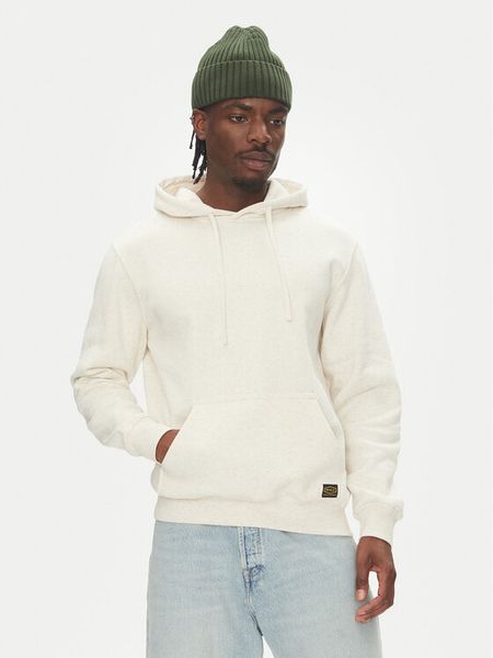 RVCA Bluza AVYFT00346 Beżowy Regular Fit. Brązowe bluzy męskie RVCA, l, bez wzorów, z bawełny, bez kaptura. Za 219.99 zł.