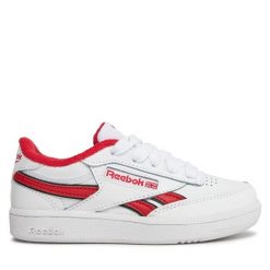 Sneakersy Reebok Classic. Białe półbuty dziewczęce Reebok Classic, bez wzorów, bez zapięcia. Za 179.99 zł.