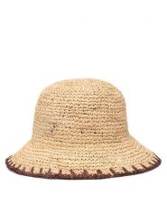 BOSS Kapelusz Danika 50562247 Beżowy jasny. Brązowe rękawiczki damskie Boss, bez wzorów, z materiału. Za 339.99 zł.