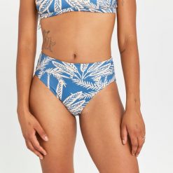Dół kostiumu kąpielowego surfingowego damski Olaian Nora Palmer. Bikini damskie OLAIAN, xl, bez wzorów. W wyprzedaży za 39.99 zł.