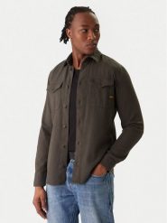 G-Star Raw Koszula Marine D24963-D454 Szary Slim Fit. Szare koszule męskie G-Star Raw, m, bez wzorów, z bawełny, marine, bez kołnierzyka, bez ramiączek. Za 349.99 zł.