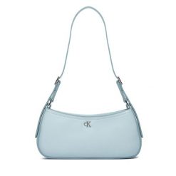 Torebka Calvin Klein. Niebieskie torebki do ręki damskie Calvin Klein, bez wzorów, klasyczne, bez dodatków. Za 339.99 zł.