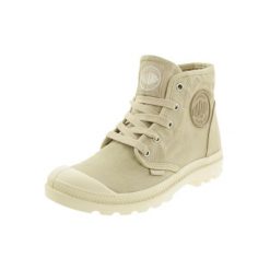 Buty sportowe Sneakersy damskie, Palladium Pampa Hi. Brązowe obuwie sportowe damskie Palladium, bez wzorów, z gumy, trekkingowe. Za 359.99 zł.