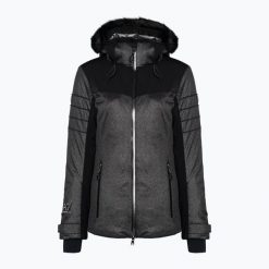 Kurtka narciarska damska EA7 Emporio Armani Giubbotto 6RTG15. Szare kurtki snowboardowe damskie EA7 Emporio Armani, m, bez wzorów, z elastanu, bez kaptura, narciarskie. Za 1,439.00 zł.