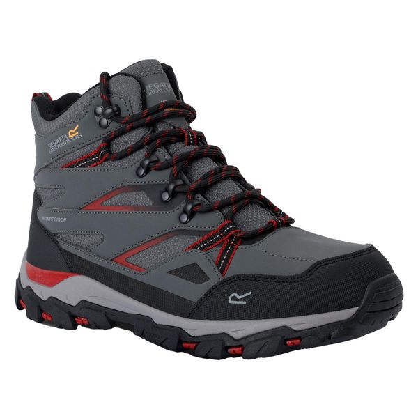 Męskie Buty Do Chodzenia Holcombe III. Czarne trekkingi męskie Regatta, trekkingowe. Za 344.99 zł.