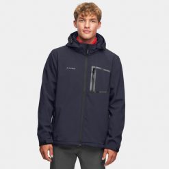 Kurtka męska Softshell Alpinus Stenshuvud. Szare kurtki sportowe męskie Alpinus, m, bez wzorów, z softshellu, trekkingowe. Za 299.00 zł.