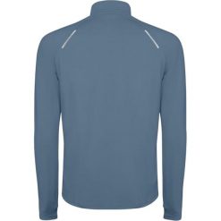 Bluza Męska Krótki Suwak Z Długim Rękawem Estambul. Niebieskie bluzy męskie ROLY, l, bez wzorów, bez kaptura. Za 86.99 zł.
