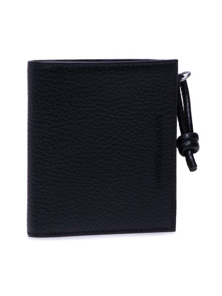 Emporio Armani Portfel Y4R262 Y068E 80001 Czarny. Czarne portfele męskie Emporio Armani, bez wzorów, ze skóry. Za 429.99 zł.