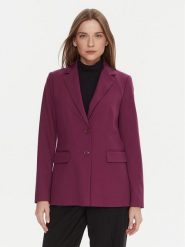 United Colors Of Benetton Marynarka 2L4HDW02W Fioletowy Slim Fit. Fioletowe żakiety damskie United Colors Of Benetton, l, bez wzorów, z syntetyku. Za 539.99 zł.