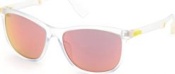 WEB EYEWEAR Męskie okulary przeciwsłoneczne WEB EYEWEAR model WE0300-5726Q (Szkło/Zausznik/Mostek) 57/16/140 mm) NoSize. Okulary przeciwsłoneczne męskie WEB EYEWEAR. Za 135.94 zł.