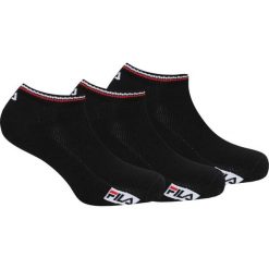 Fila Skarpety No-Show Bambus 3-pack Czarny 35-38. Czarne skarpety damskie Fila, bez wzorów. Za 136.99 zł.