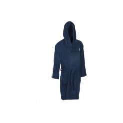 Szlafrok bawełna WP 500. Niebieskie szlafroki męskie NABAIJI, z bawełny. Za 129.99 zł.