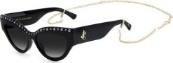 Jimmy Choo Damskie kocie okulary przeciwsłoneczne JIMMY CHOO NoSize. Okulary przeciwsłoneczne damskie Jimmy Choo. Za 635.71 zł.