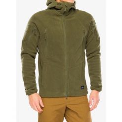 Kurtka polarowa męska Helikon-Tex Patriot Mk2. Zielone kurtki męskie HELIKON-TEX, m, bez wzorów, z polaru, trekkingowe. Za 384.99 zł.