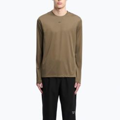 Longsleeve męski Reebok Id Train Tech Tee. Zielone buty sportowe męskie REEBOK FITNESS, m, bez wzorów, bez kołnierzyka, bez ramiączek, na fitness i siłownię. Za 109.99 zł.