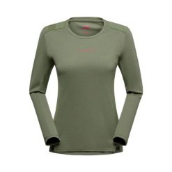 Damska koszulka z długim rękawem La Sportiva Beyond. Zielone t-shirty damskie La Sportiva, l, bez wzorów, z materiału, bez kołnierzyka. Za 387.20 zł.