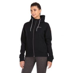 Bluza damska Kilpi Rajana. Czarne bluzy damskie Kilpi, s, bez wzorów, z materiału, bez kaptura. Za 241.31 zł.