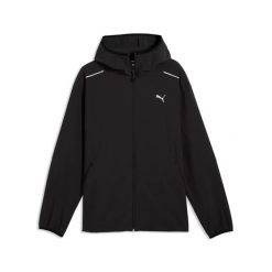 Kurtka z dresu Puma Pumatech. Czarne kurtki męskie Puma, l, bez wzorów, z dresówki, do biegania. Za 334.00 zł.