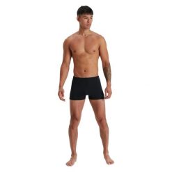 Męskie Spodenki Kąpielowe Eco Endurance+. Czarne kąpielówki męskie Speedo, m, bez wzorów, z materiału. Za 164.99 zł.