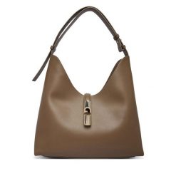 Torebka Furla. Szare torebki do ręki damskie Furla, bez wzorów, klasyczne, bez dodatków. Za 1,349.00 zł.
