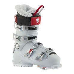 Buty narciarskie damskie Rossignol PURE PRO 90 GW snow grey szary. Szare obuwie sportowe damskie Rossignol, bez wzorów, narciarskie. W wyprzedaży za 1,773.55 zł.