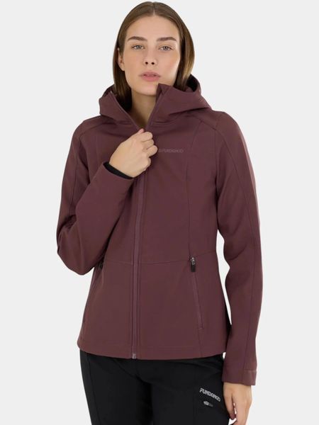 Kurtka Softshell Damska Fundango Astralite. Czarne kurtki damskie Fundango, s, bez wzorów, z materiału, bez kaptura, narciarskie. Za 399.00 zł.