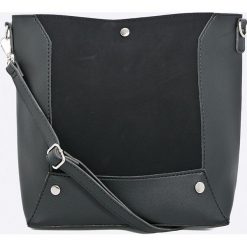 Answear - Torebka Wild Nature. Szare torby na ramię damskie ANSWEAR, bez wzorów, z materiału, casualowe, bez dodatków. W wyprzedaży za 89.90 zł.