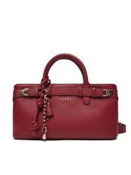 Guess Torebka HWBG85 46060 Czerwony. Czerwone torebki do ręki damskie Guess, z aplikacjami, ze skóry, bez dodatków. Za 489.99 zł.