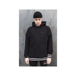 OVERSIZED VARCITY HOODIE IN BLACK. Bluzy męskie The hive. Za 219.00 zł.