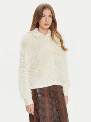 TWINSET Futro 242TT3250 Écru Regular Fit. Płaszcze damskie Twinset, xxl, bez wzorów, z futra, bez kaptura. Za 1,549.00 zł.