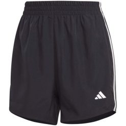Szorty damskie adidas 3-Stripes. Czarne szorty sportowe damskie Adidas, m, bez wzorów, z materiału, na fitness i siłownię. Za 113.50 zł.
