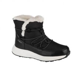 Buty do chodzenia damskie CMP Sheratan. Czarne obuwie sportowe damskie CMP, bez wzorów, z materiału, trekkingowe. Za 249.99 zł.