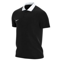 Męska Koszulka Polo Park 20. Czarne koszulki sportowe męskie Nike, l, bez wzorów, bez kołnierzyka, bez ramiączek, trekkingowe. Za 201.99 zł.