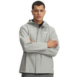 Kurtka męska Under Armour Cloudstrike Jacket 6009583. Białe kurtki sportowe męskie Under Armour, l, bez wzorów, z materiału. Za 431.40 zł.