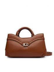Guess Torebka Dea HWBG79 93060 Brązowy. Brązowe torebki do ręki damskie Guess, z aplikacjami, ze skóry, bez dodatków. Za 489.99 zł.