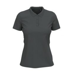 Damska Koszulka Polo Claire. Niebieskie koszulki sportowe damskie Stedman, s, bez wzorów, bez kołnierzyka, bez ramiączek. Za 100.99 zł.