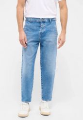 Męskie Spodnie Jeansowe Mustang Style Toledo Loose Denim Blue 1016345 5000 313. Niebieskie spodnie materiałowe męskie Mustang, l, bez wzorów, z denimu. Za 219.99 zł.