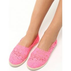 Fuksjowe Espadryle Hese. Espadryle damskie Born2be, dziergany. Za 39.99 zł.