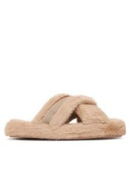 Tommy Hilfiger Kapcie Th Feminine House Shoes FW0FW09615 Beżowy. Brązowe kapcie damskie Tommy Hilfiger, bez wzorów. Za 189.99 zł.