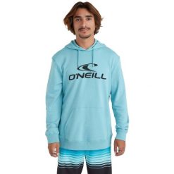 Bluza z kapturem O'Neill Logo Hoodie, Mężczyźni. Niebieskie bluzy męskie O'Neill, m, bez wzorów, z bawełny, z kapturem. Za 290.00 zł.