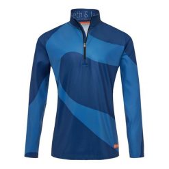 Bluza narciarska Męska Gareth & Lucas The One Hundred and Six. Niebieskie bluzy męskie GARETH & LUCAS, m, bez wzorów, z elastanu, bez kaptura, narciarskie. Za 229.99 zł.