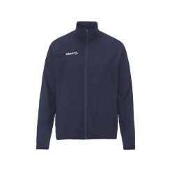 Kurtka z dresu Craft Rush 2.0. Niebieskie kurtki męskie Craft, xl, bez wzorów, z dresówki, na fitness i siłownię. Za 294.45 zł.