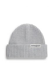 Tommy Jeans Czapka Mężczyźni Bawełna szary, ONE SIZE. Szare czapki i kapelusze męskie Tommy Jeans, bez wzorów, z bawełny. Za 129.95 zł.