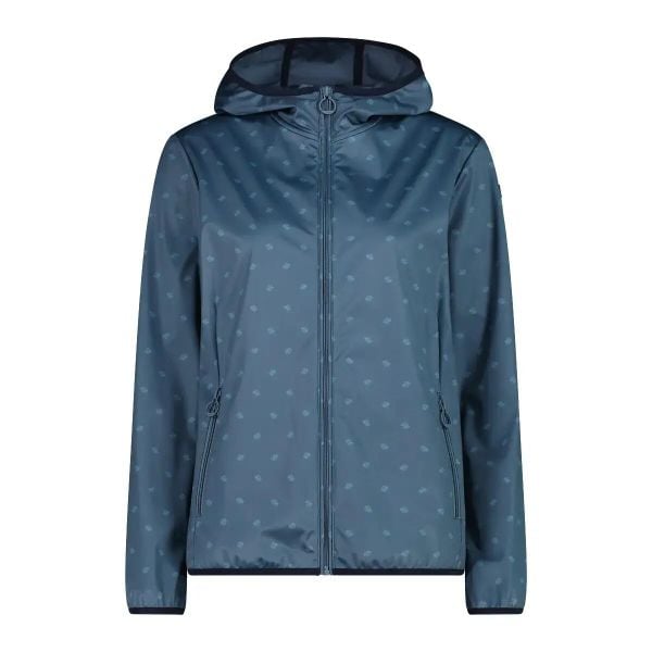Damska wodoodporna kurtka softshell CMP. Czarne kurtki damskie CMP, s, bez wzorów, z materiału. Za 342.50 zł.