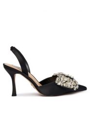 Steve Madden Szpilki Lovie 11004873 Czarny. Czarne szpilki damskie Steve Madden, bez wzorów, z materiału, bez obcasa, bez zapięcia. Za 599.99 zł.