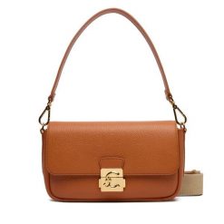 Torebka Coccinelle. Brązowe torebki do ręki damskie Coccinelle, bez wzorów, klasyczne, bez dodatków. Za 1,289.00 zł.
