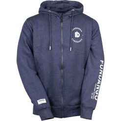 Bluza męska Fundango West Point z kapturem. Żółte bluzy męskie Fundango, m, bez wzorów, z bawełny, z kapturem. Za 379.90 zł.