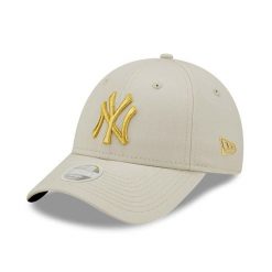 9forty czapka damska New York Yankees. Szare czapki i kapelusze damskie New Era, bez wzorów, z bawełny. Za 119.99 zł.