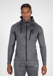 Scottsdale Kurtka dresowa - Szary. Szare kurtki sportowe męskie GORILLA WEAR, xl, bez wzorów, z dresówki, na fitness i siłownię. Za 339.99 zł.